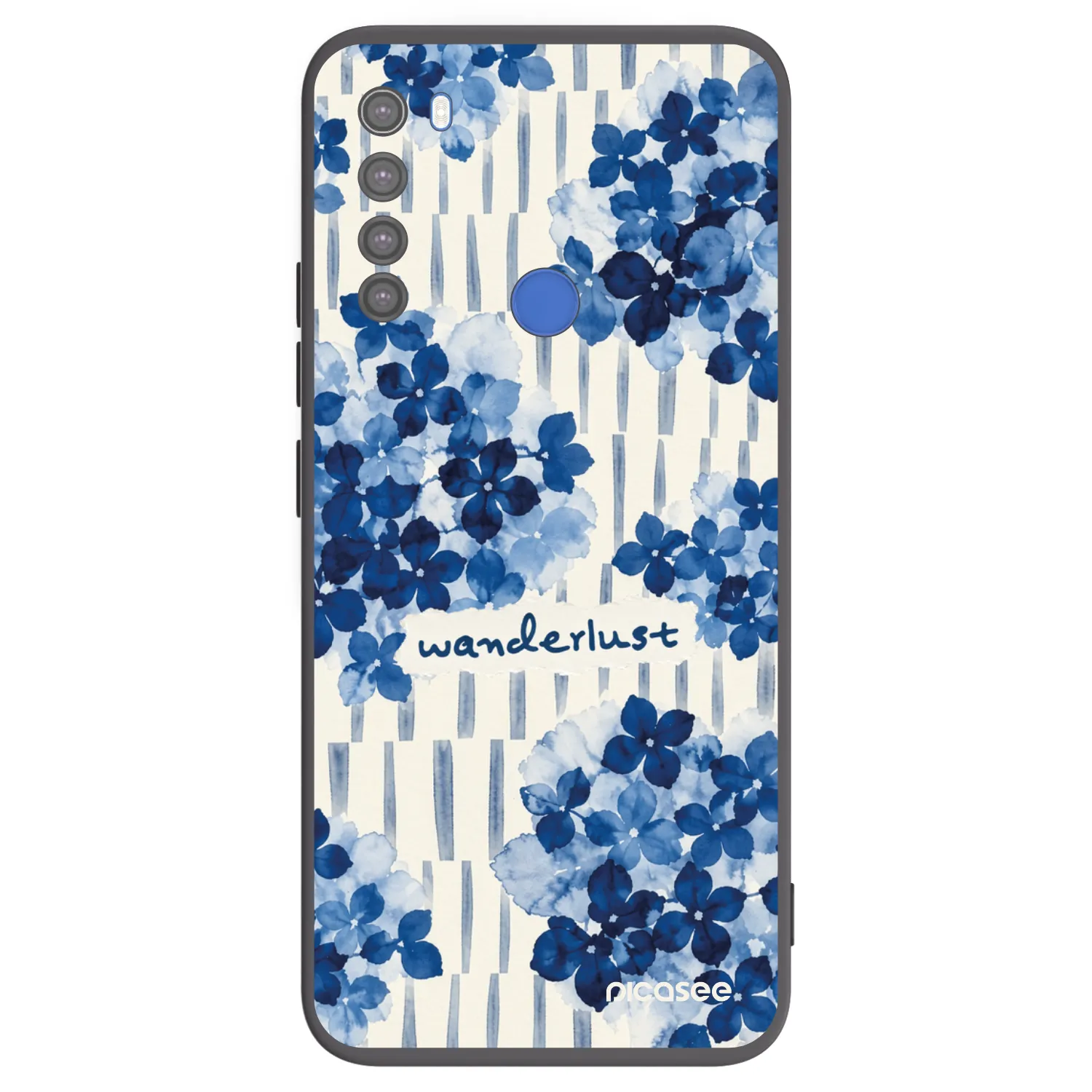 Picasee husă neagră din silicon pentru Xiaomi Redmi Note 8T - Azorea