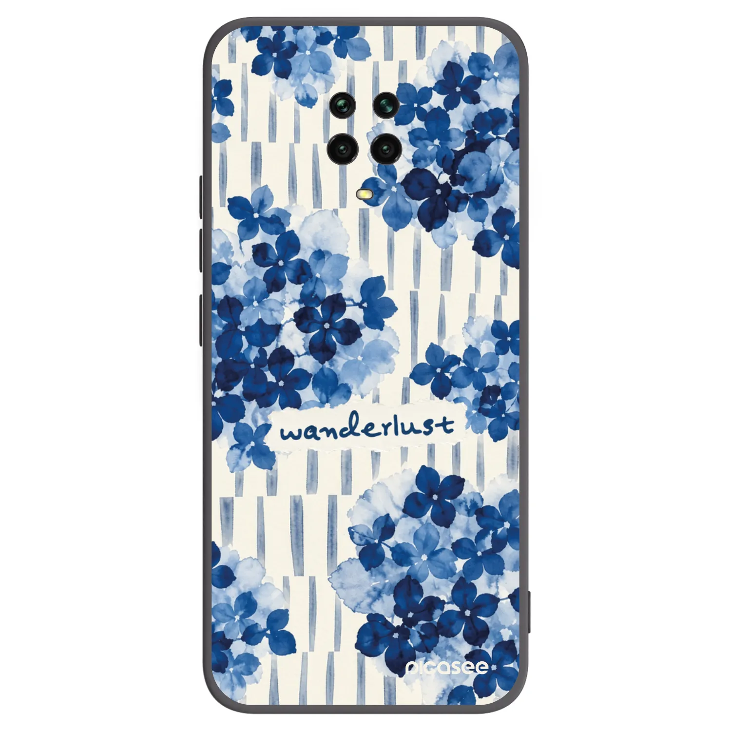 Picasee husă neagră din silicon pentru Xiaomi Redmi Note 9S - Azorea
