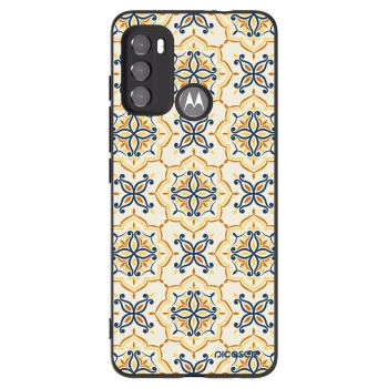 Picasee husă neagră din silicon pentru Motorola Moto G60 - Majolica
