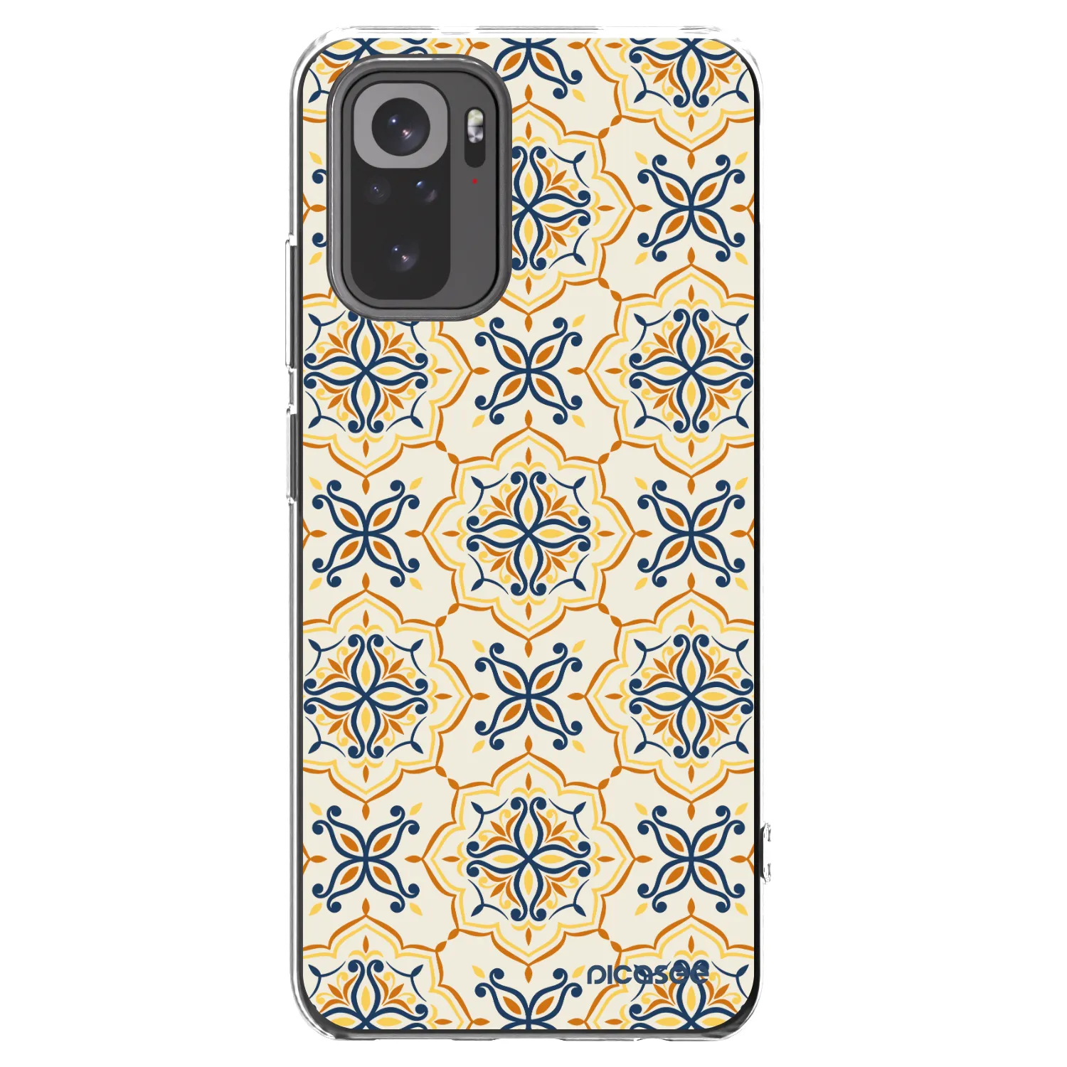 Picasee husă transparentă din silicon pentru Xiaomi Redmi Note 10 - Majolica