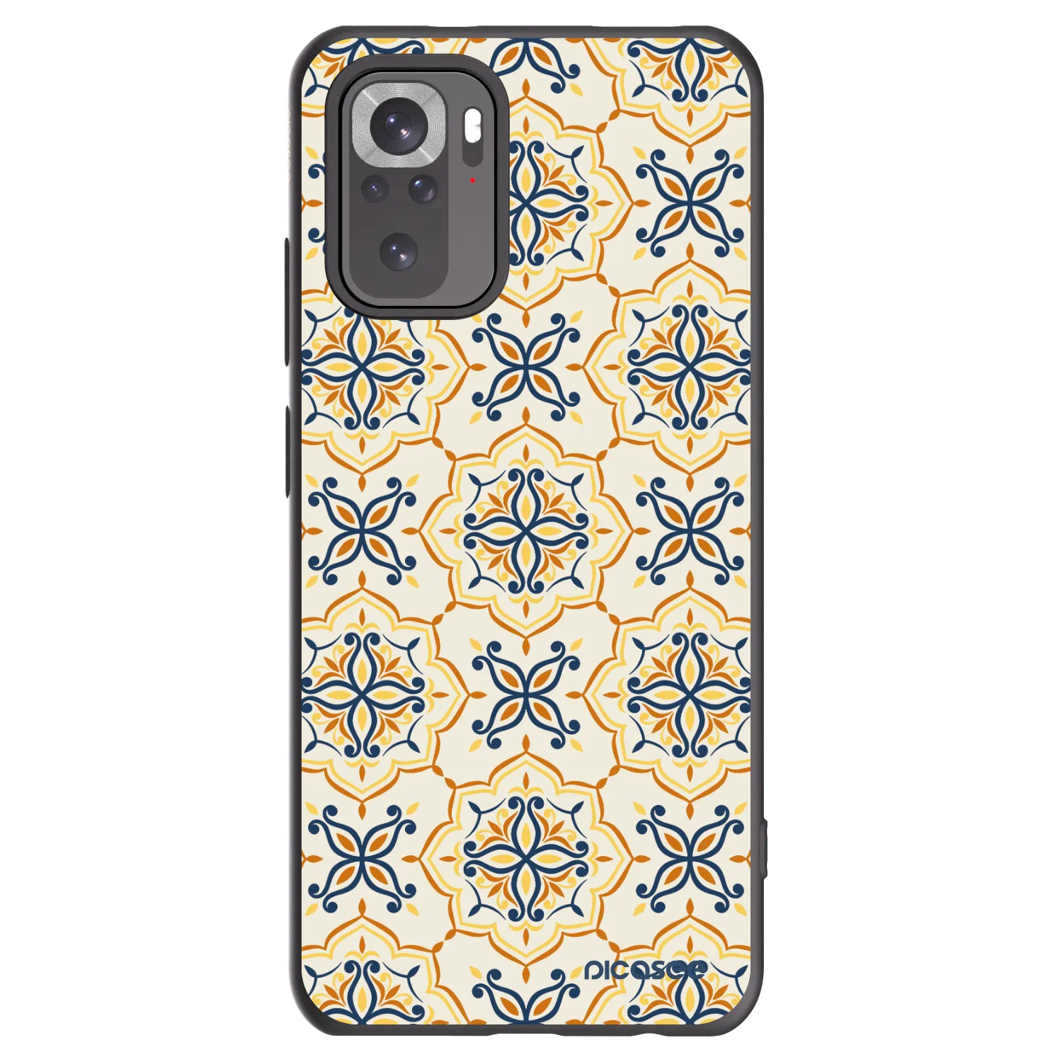 Picasee husă neagră din silicon pentru Xiaomi Redmi Note 10 - Majolica