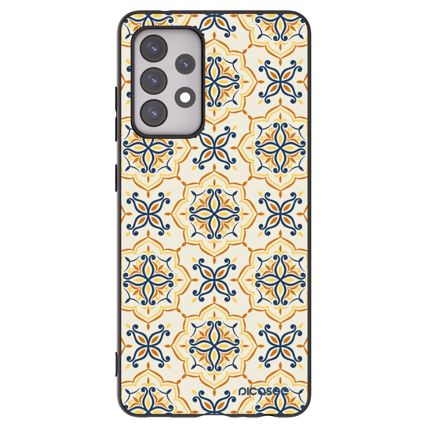 Picasee husă neagră din silicon pentru Samsung Galaxy A52s 5G A528B - Majolica