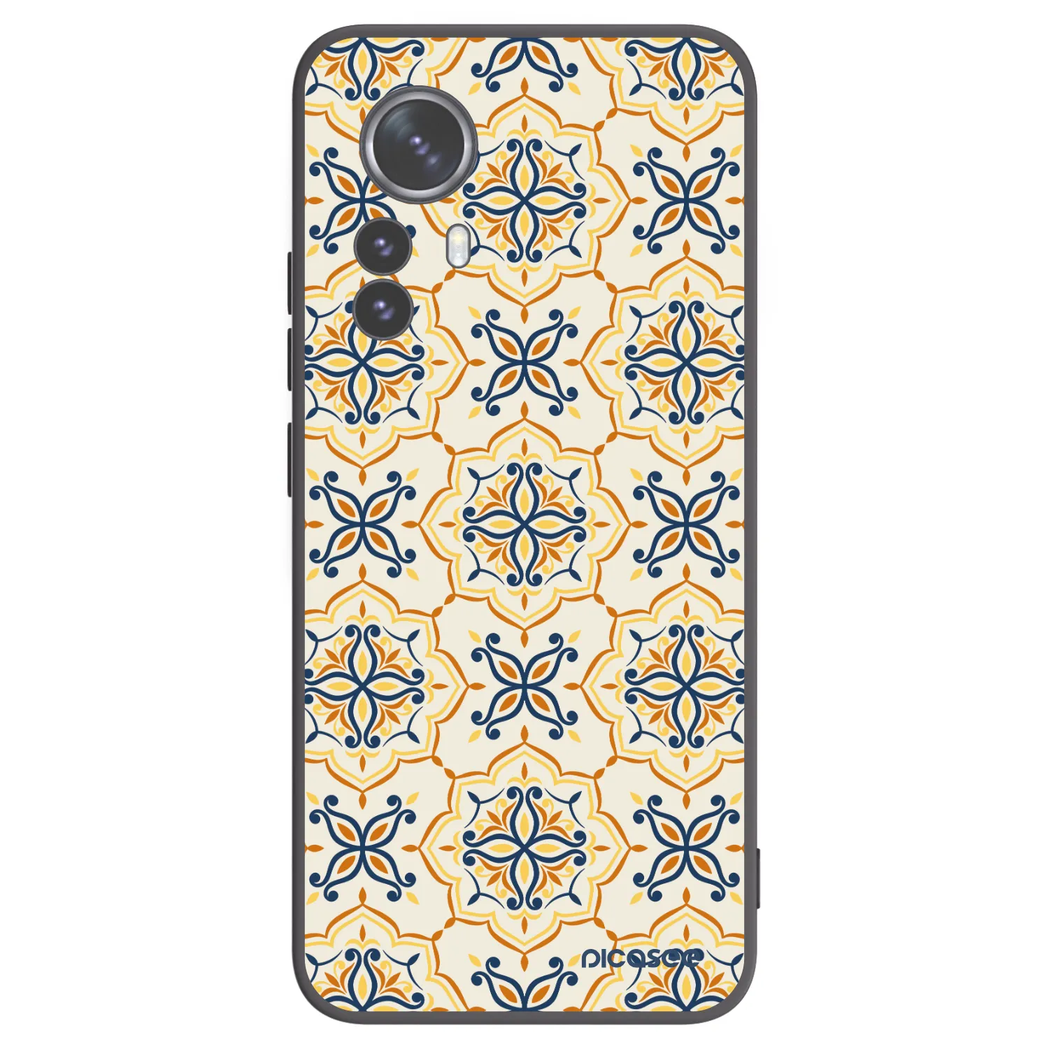 Picasee husă neagră din silicon pentru Xiaomi 12 Pro - Majolica