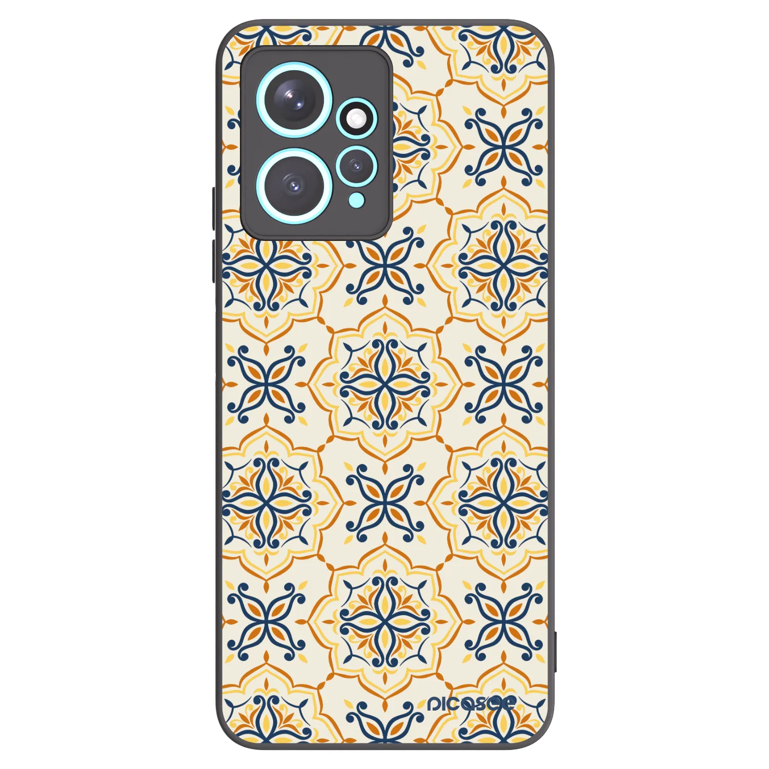 Picasee husă neagră din silicon pentru Xiaomi Redmi Note 12 4G - Majolica