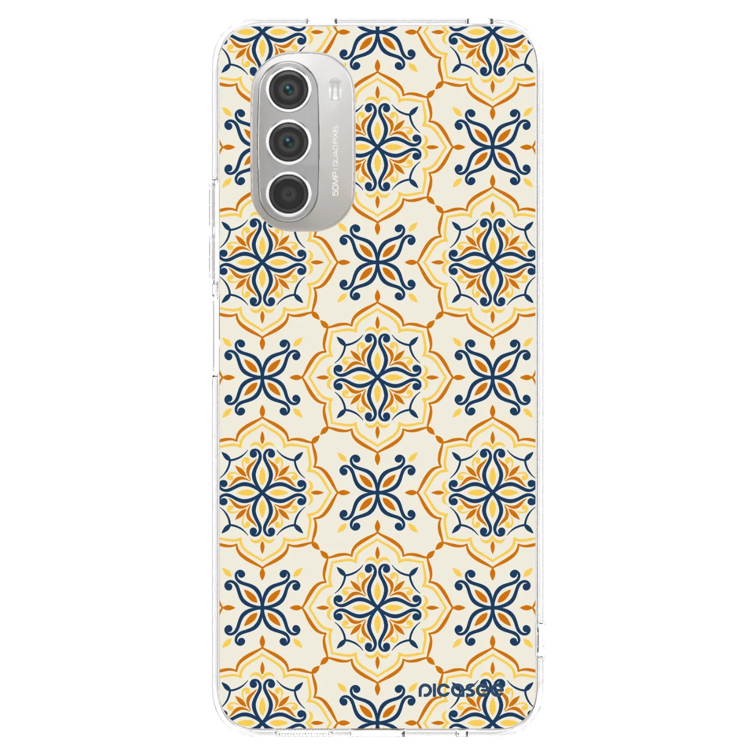 Picasee husă transparentă din silicon pentru Motorola Moto G51 - Majolica
