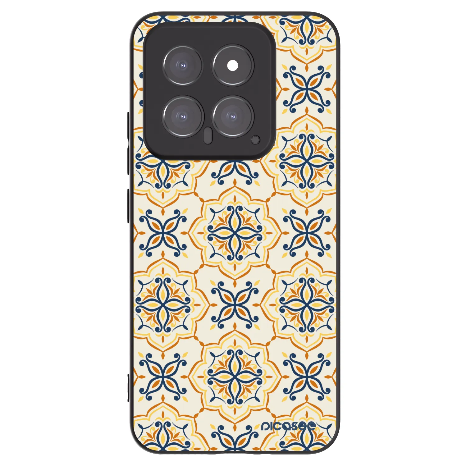 Picasee husă neagră din silicon pentru Xiaomi 14 - Majolica