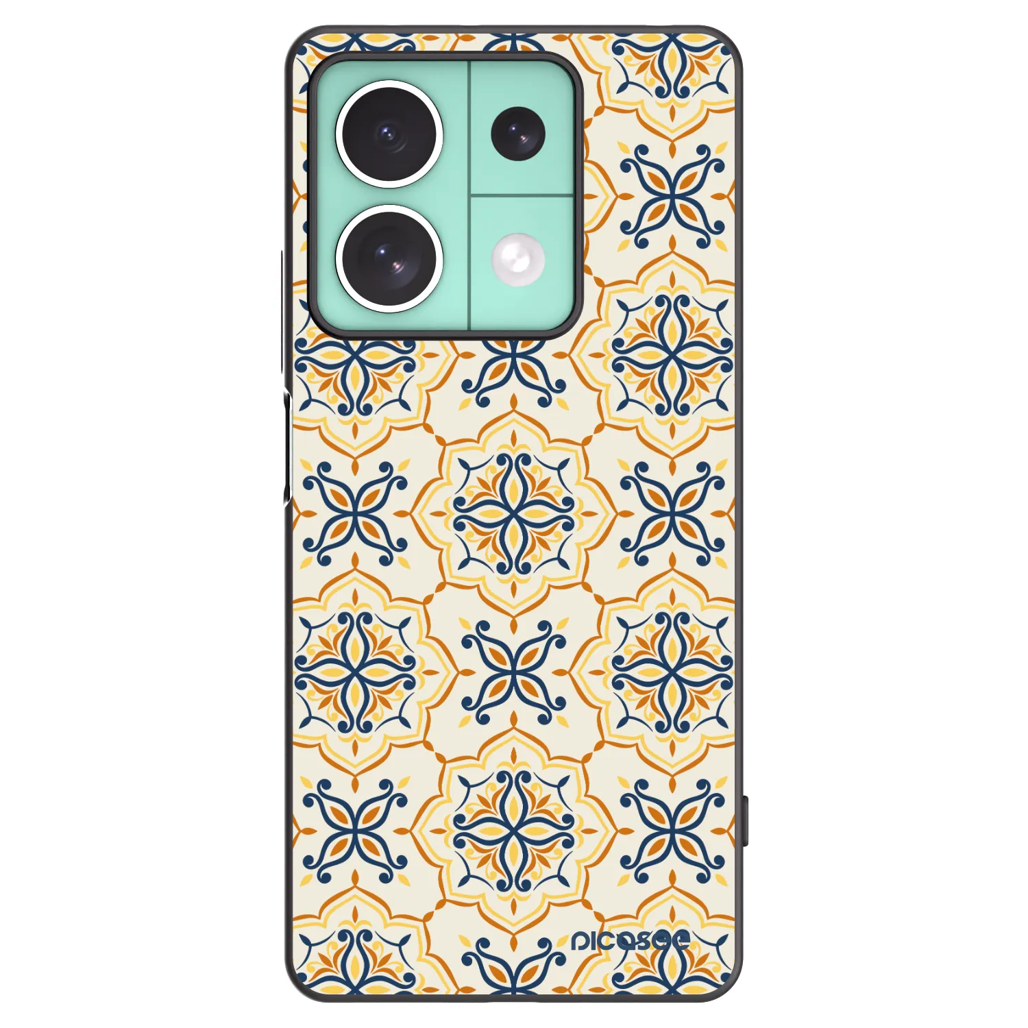 Picasee husă neagră din silicon pentru Xiaomi Redmi Note 13 5G - Majolica