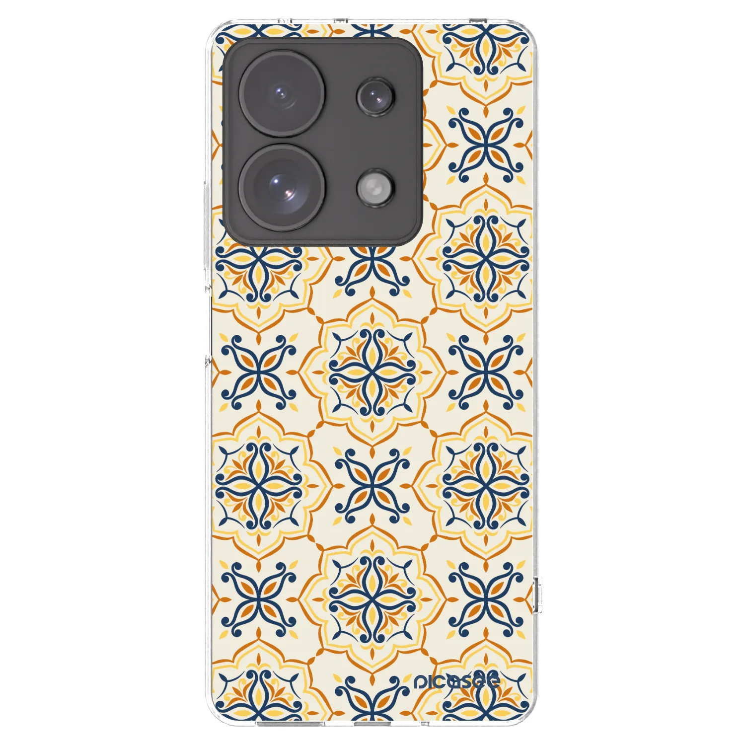 Picasee husă transparentă din silicon pentru Xiaomi Redmi Note 13 Pro 4G - Majolica