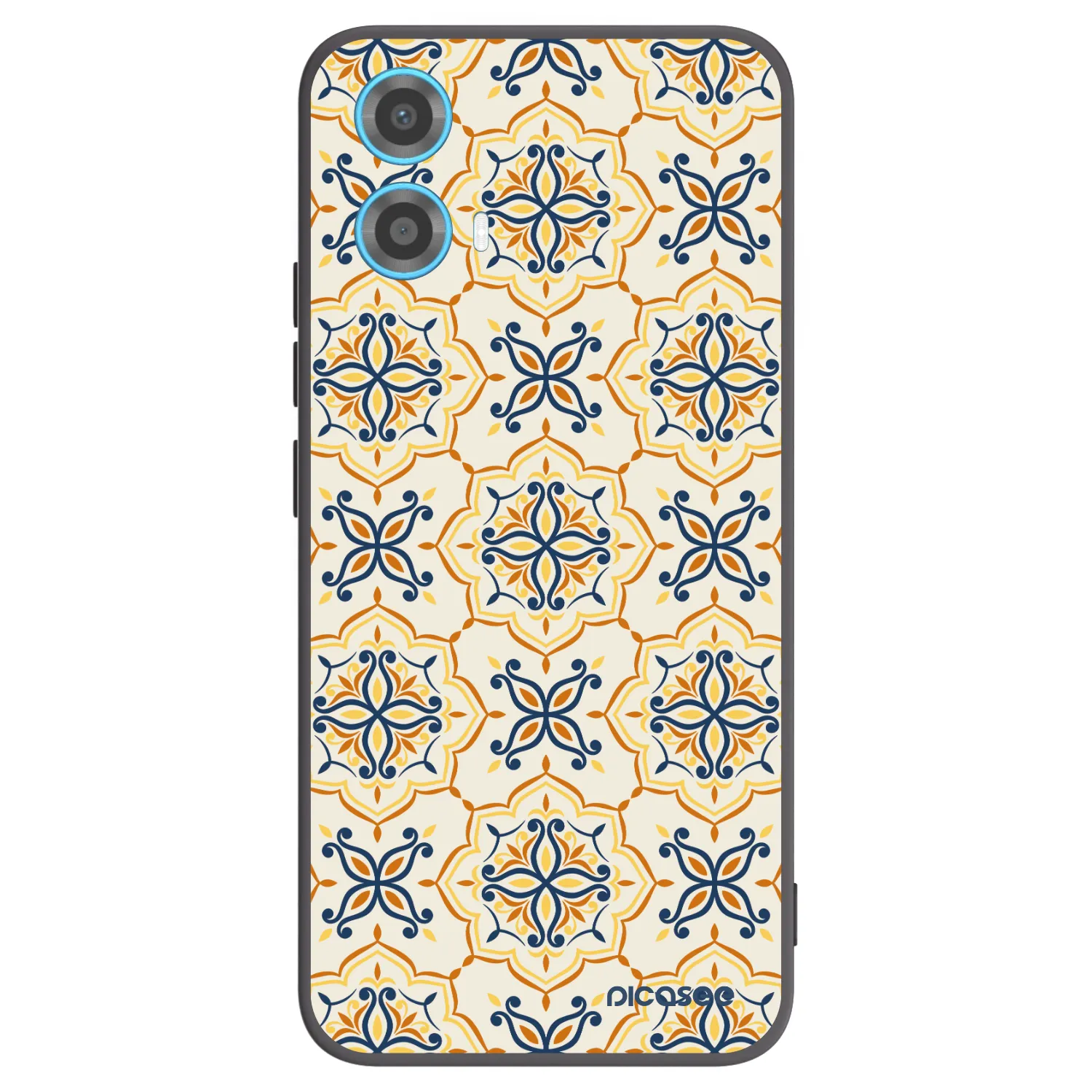 Picasee husă neagră din silicon pentru Motorola Moto G34 5G - Majolica