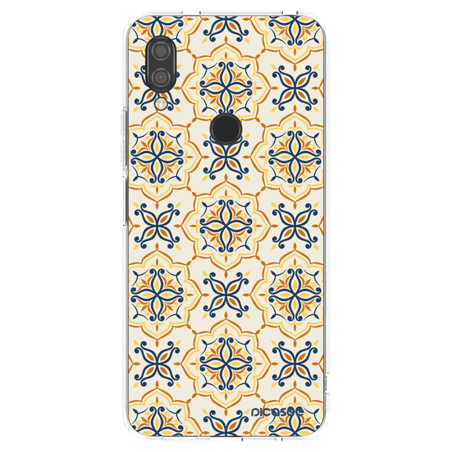 Picasee husă transparentă din silicon pentru Xiaomi Redmi 7 - Majolica