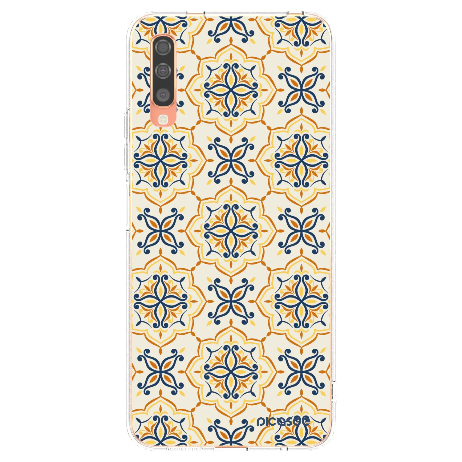 Picasee husă transparentă din silicon pentru Samsung Galaxy A70 A705F - Majolica