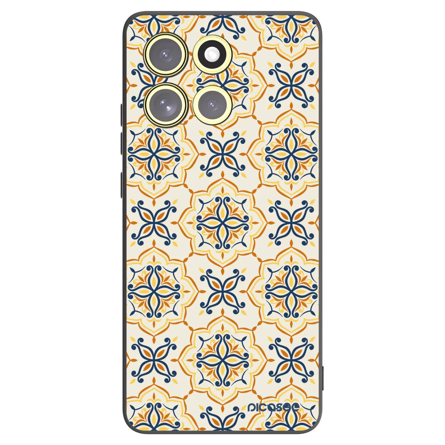 Picasee husă neagră din silicon pentru Motorola Moto G86 5G - Majolica