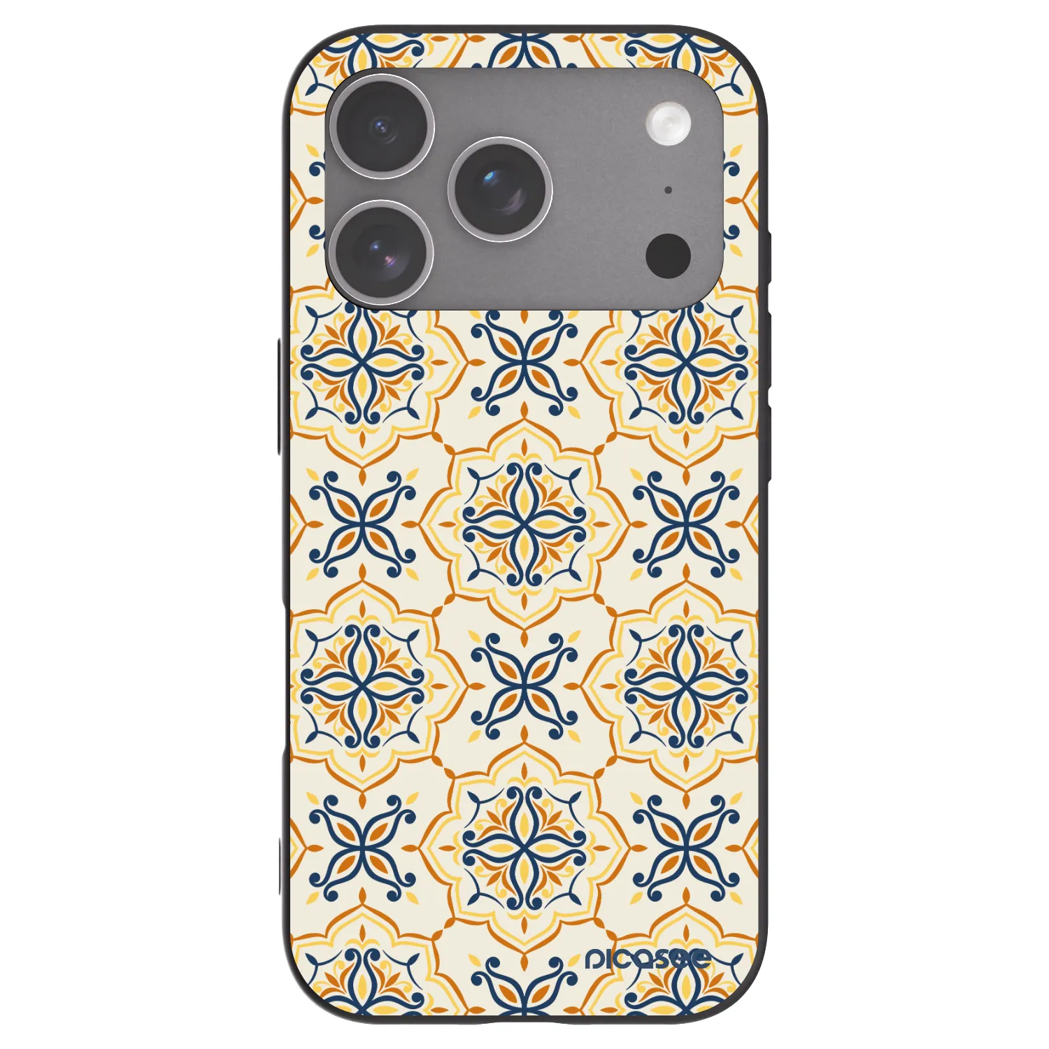 Picasee husă neagră din silicon pentru Apple iPhone 18 Pro - Majolica