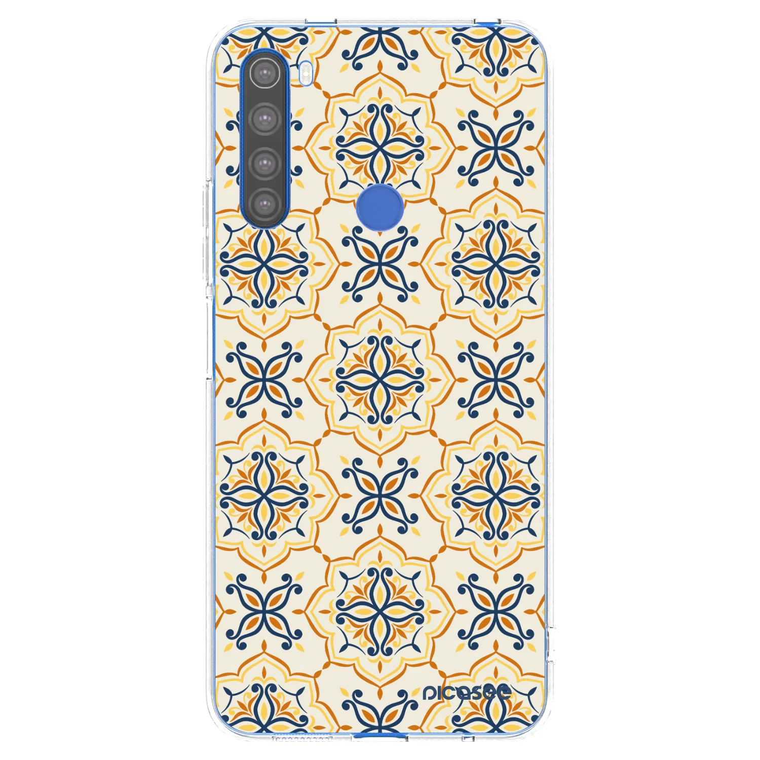 Picasee husă transparentă din silicon pentru Xiaomi Redmi Note 8T - Majolica