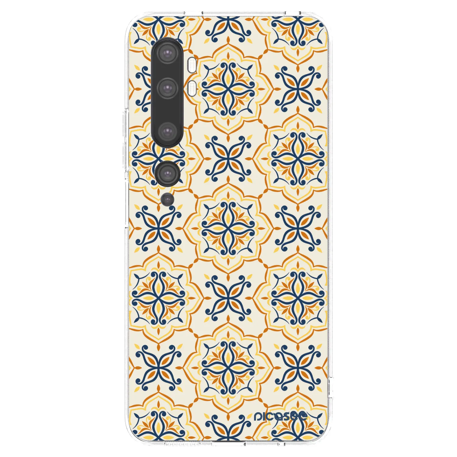 Picasee husă transparentă din silicon pentru Xiaomi Mi Note 10 (Pro) - Majolica