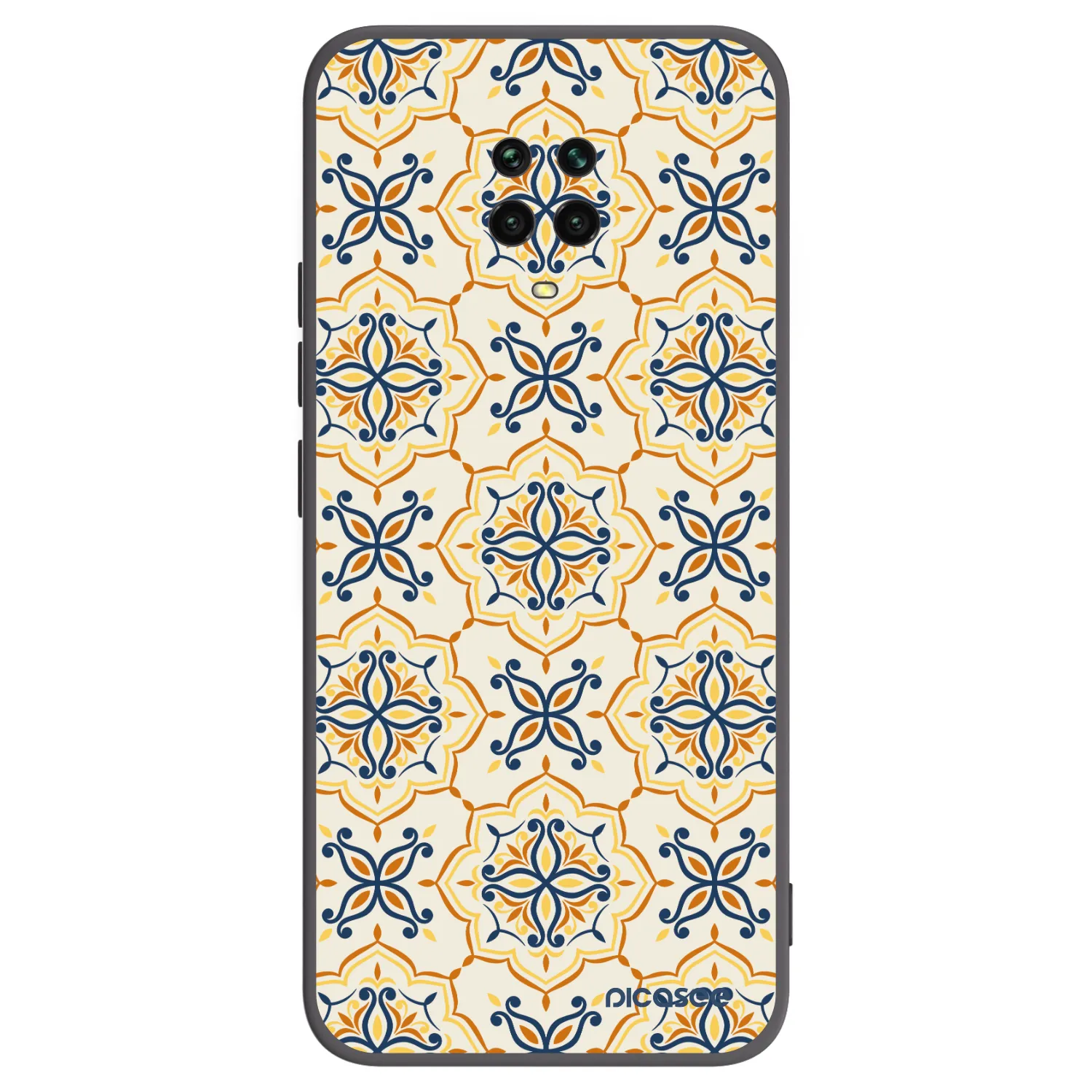 Picasee husă neagră din silicon pentru Xiaomi Redmi Note 9S - Majolica