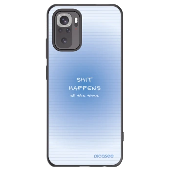 Picasee husă neagră din silicon pentru Xiaomi Redmi Note 10 - Oops Memo