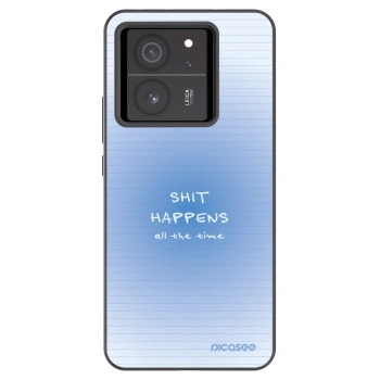 Picasee husă neagră din silicon pentru Xiaomi 13T - Oops Memo