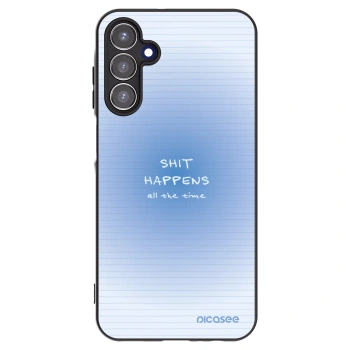Picasee husă neagră din silicon pentru Samsung Galaxy A15 A155F 4G - Oops Memo