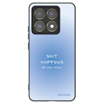 Picasee husă neagră din silicon pentru Xiaomi 14T - Oops Memo