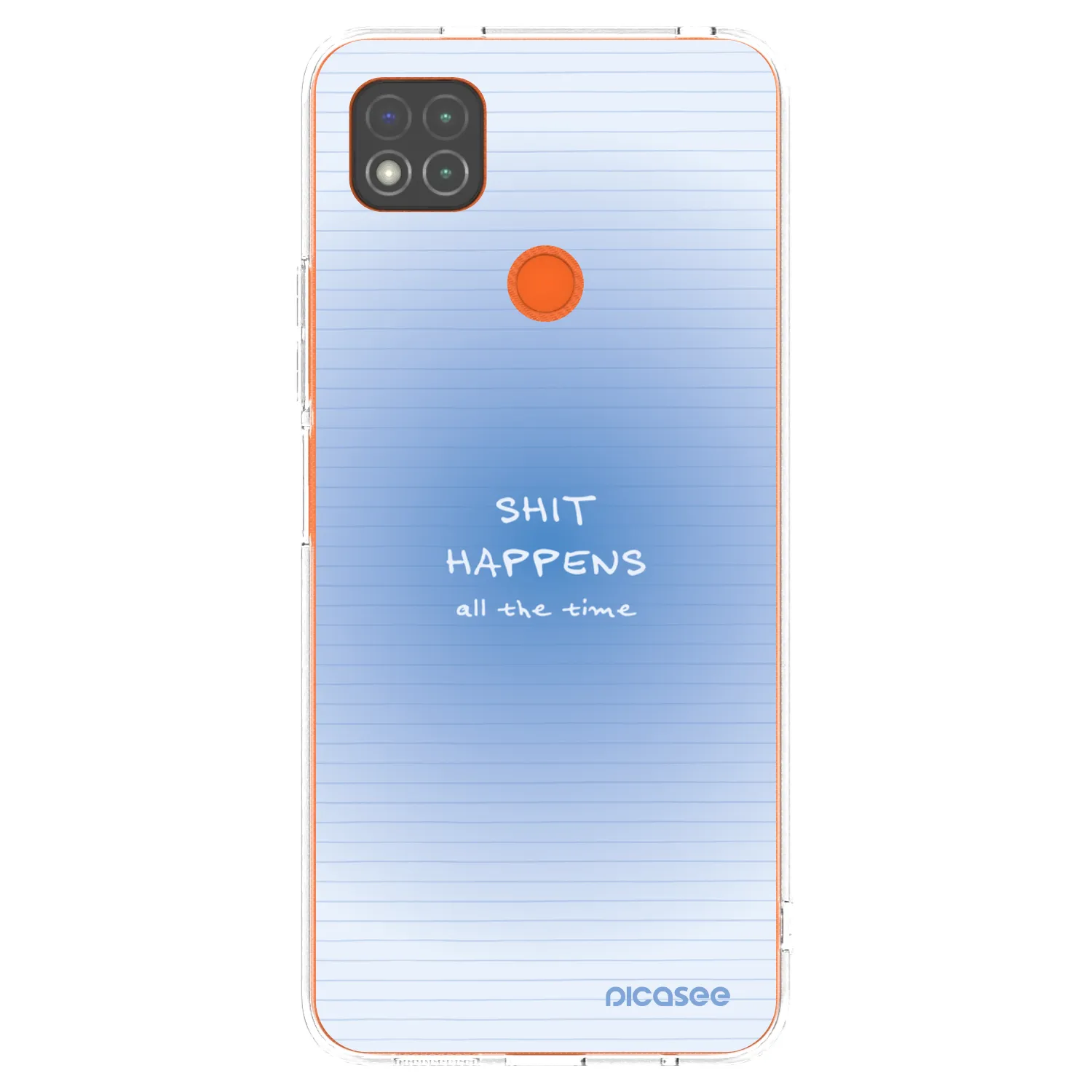 Picasee husă transparentă din silicon pentru Xiaomi Redmi 9C - Oops Memo