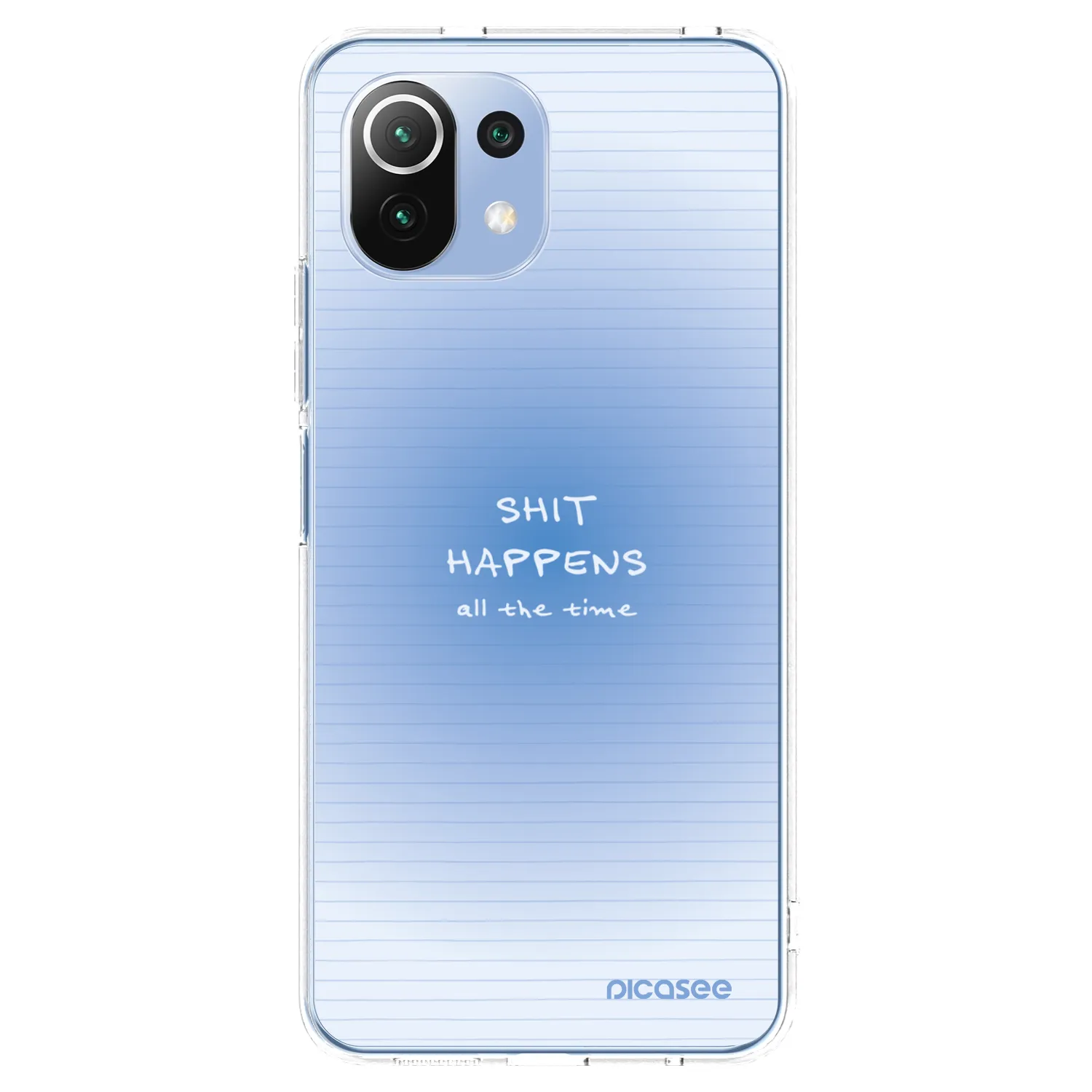 Picasee husă transparentă din silicon pentru Xiaomi Mi 11 Lite - Oops Memo