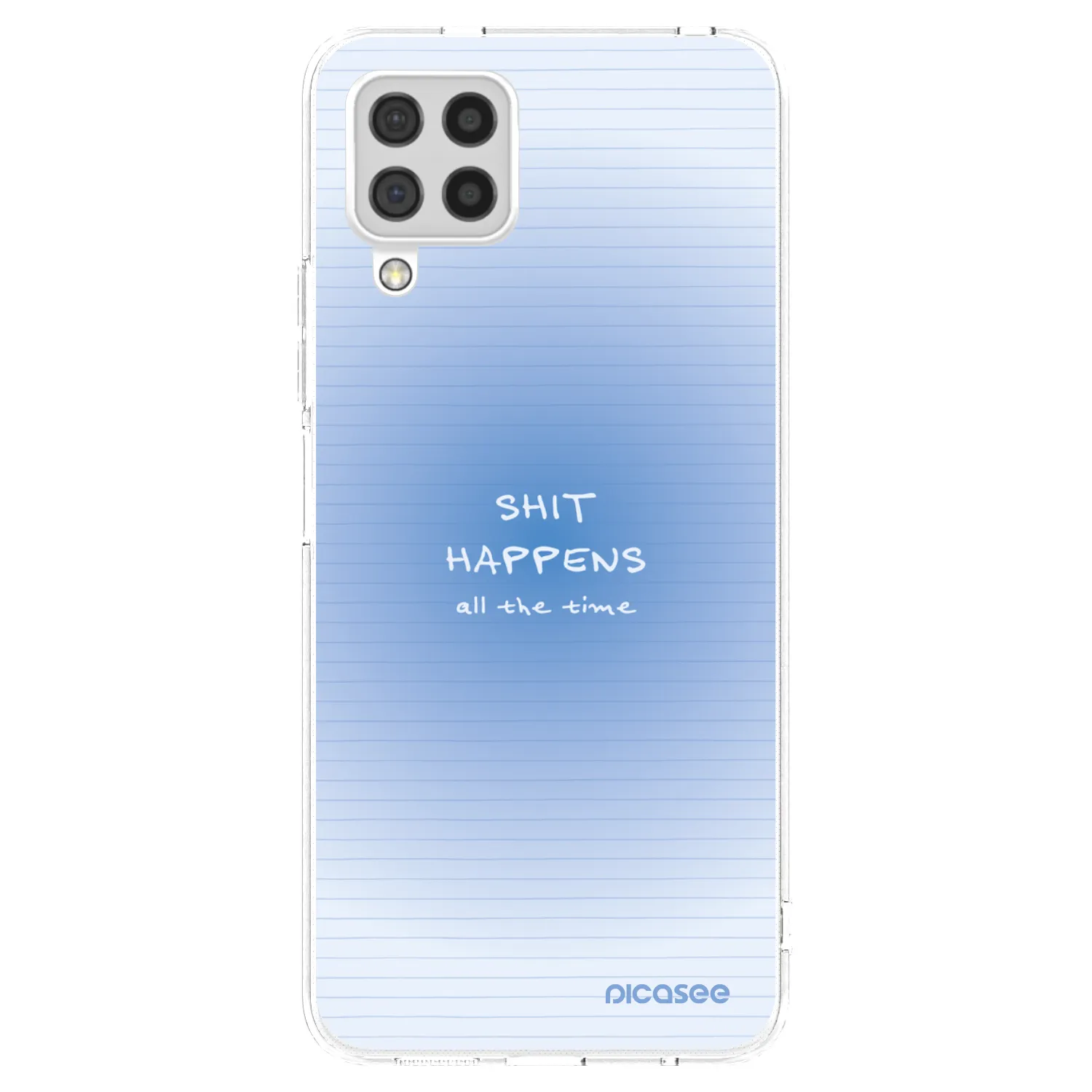 Picasee husă transparentă din silicon pentru Samsung Galaxy A22 A225F 4G - Oops Memo