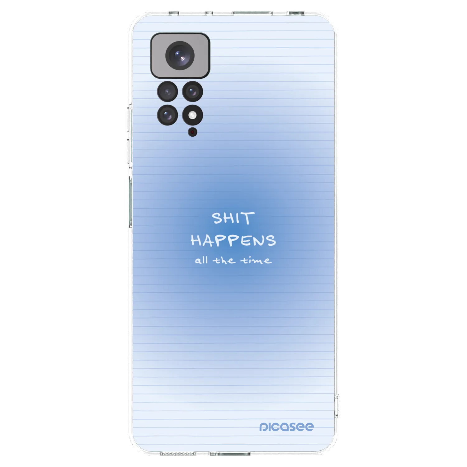 Picasee husă transparentă din silicon pentru Xiaomi Redmi Note 11 - Oops Memo