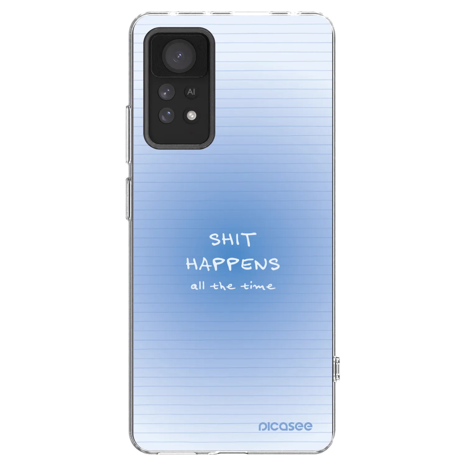 Picasee husă transparentă din silicon pentru Xiaomi Redmi Note 11 Pro 5G - Oops Memo