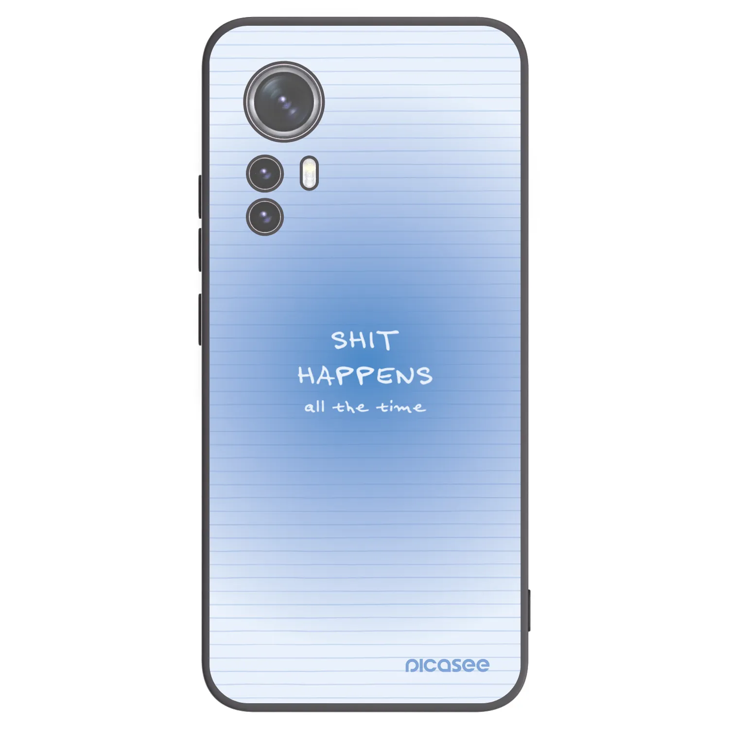 Picasee husă neagră din silicon pentru Xiaomi 12 - Oops Memo