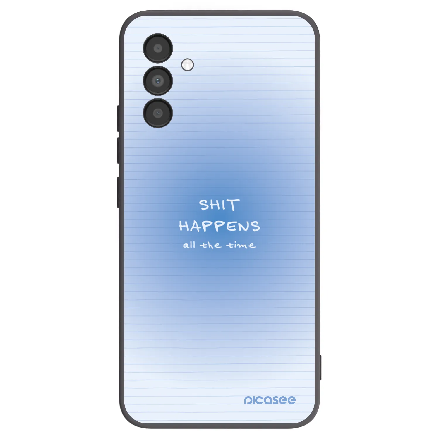 Picasee husă neagră din silicon pentru Samsung Galaxy A04s A047F - Oops Memo