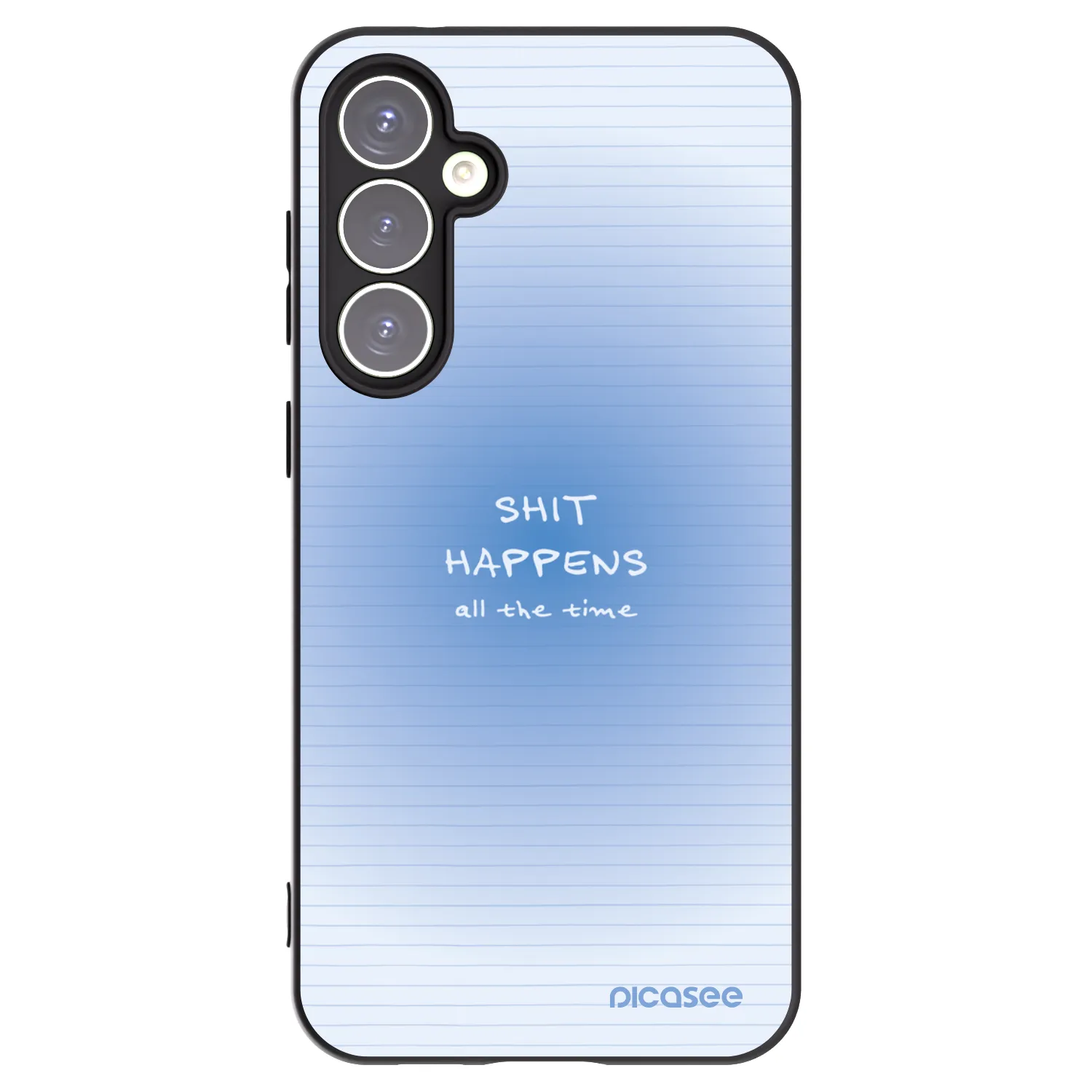 Picasee husă neagră din silicon pentru Samsung Galaxy S23 FE S711B - Oops Memo