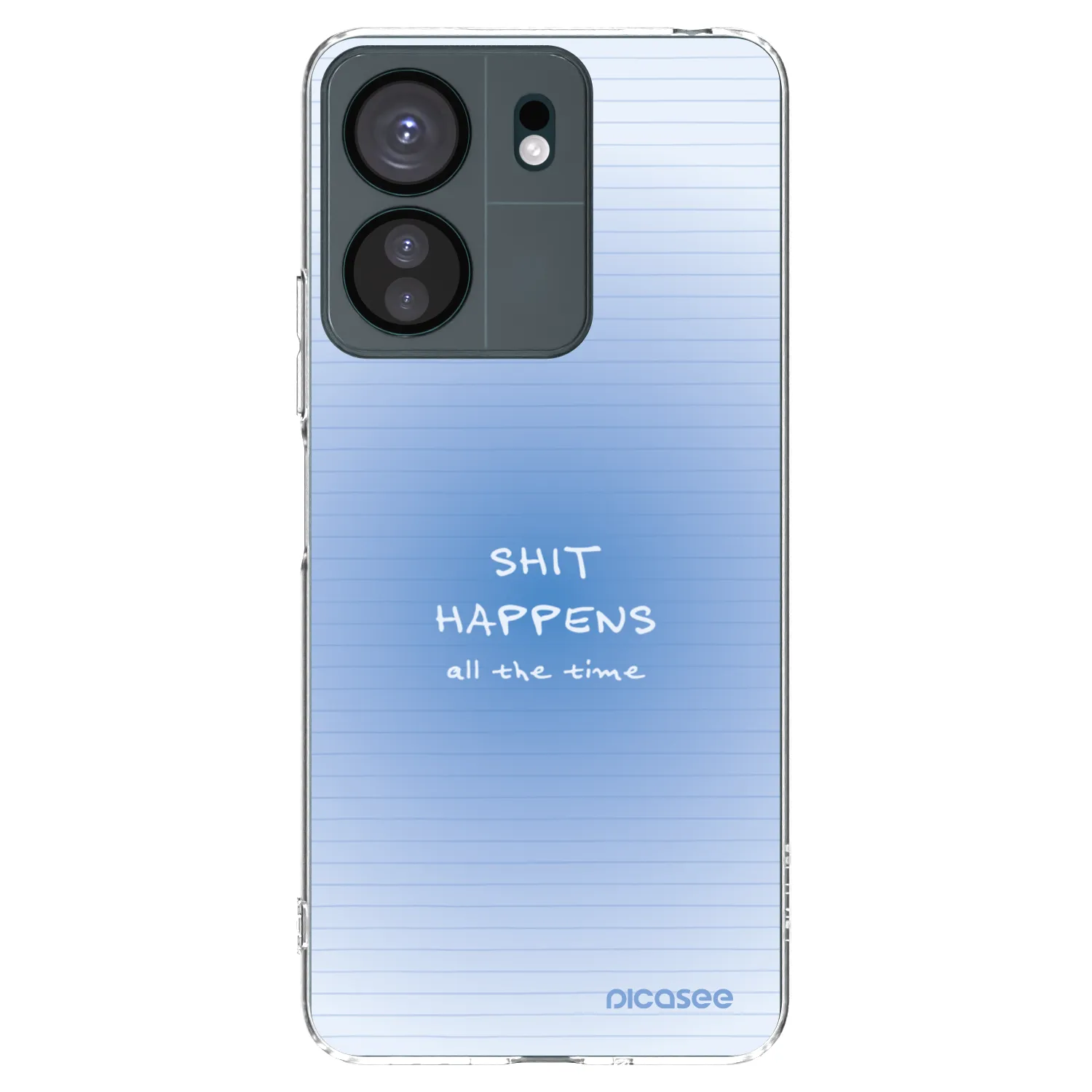 Picasee husă transparentă din silicon pentru Xiaomi Redmi 13C 4G - Oops Memo