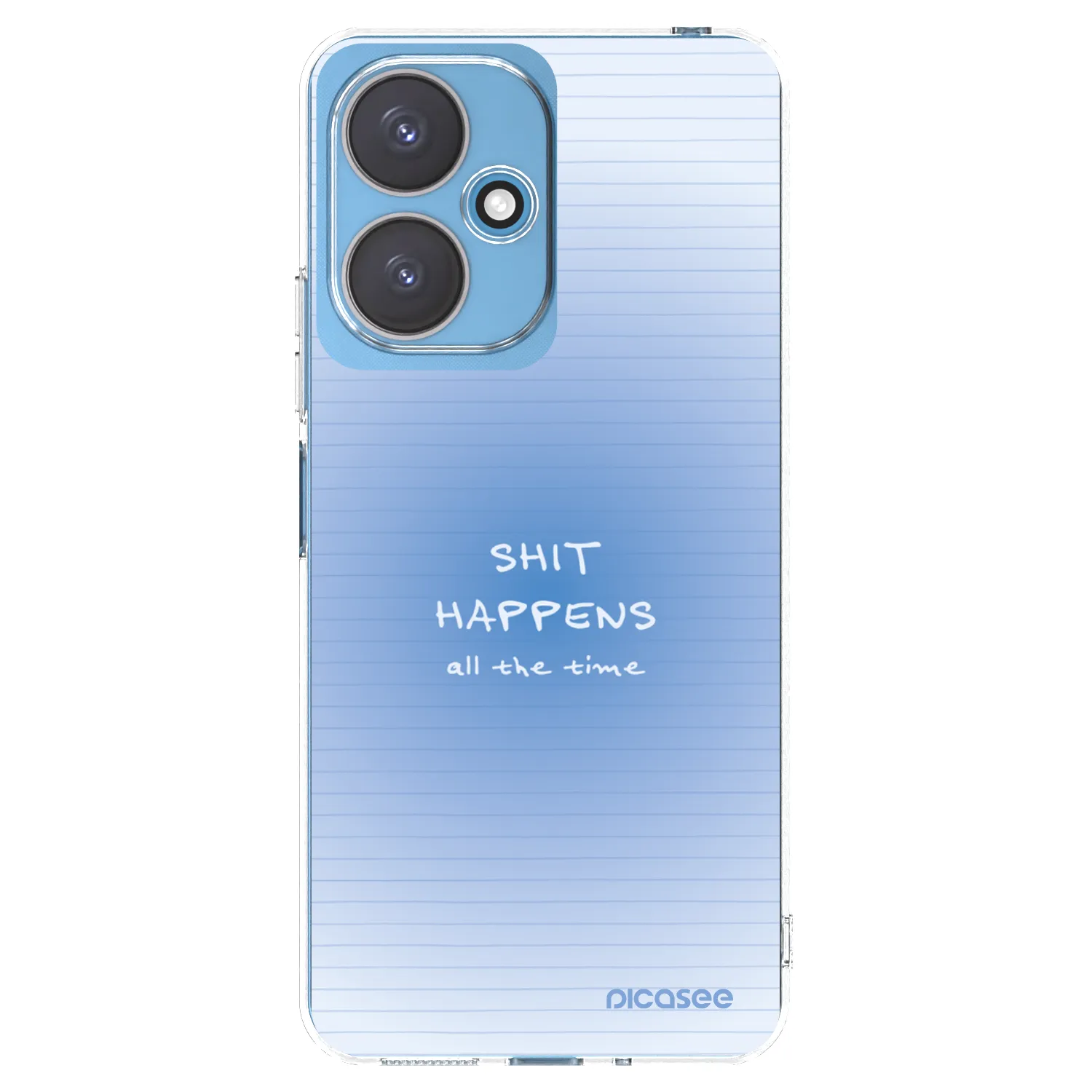 Picasee husă transparentă din silicon pentru Xiaomi Redmi 13C 5G - Oops Memo