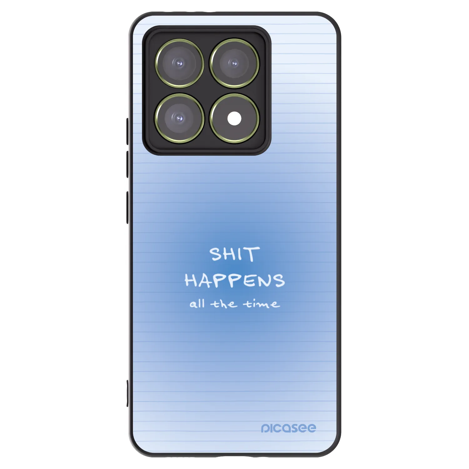 Picasee husă neagră din silicon pentru Xiaomi 14T - Oops Memo