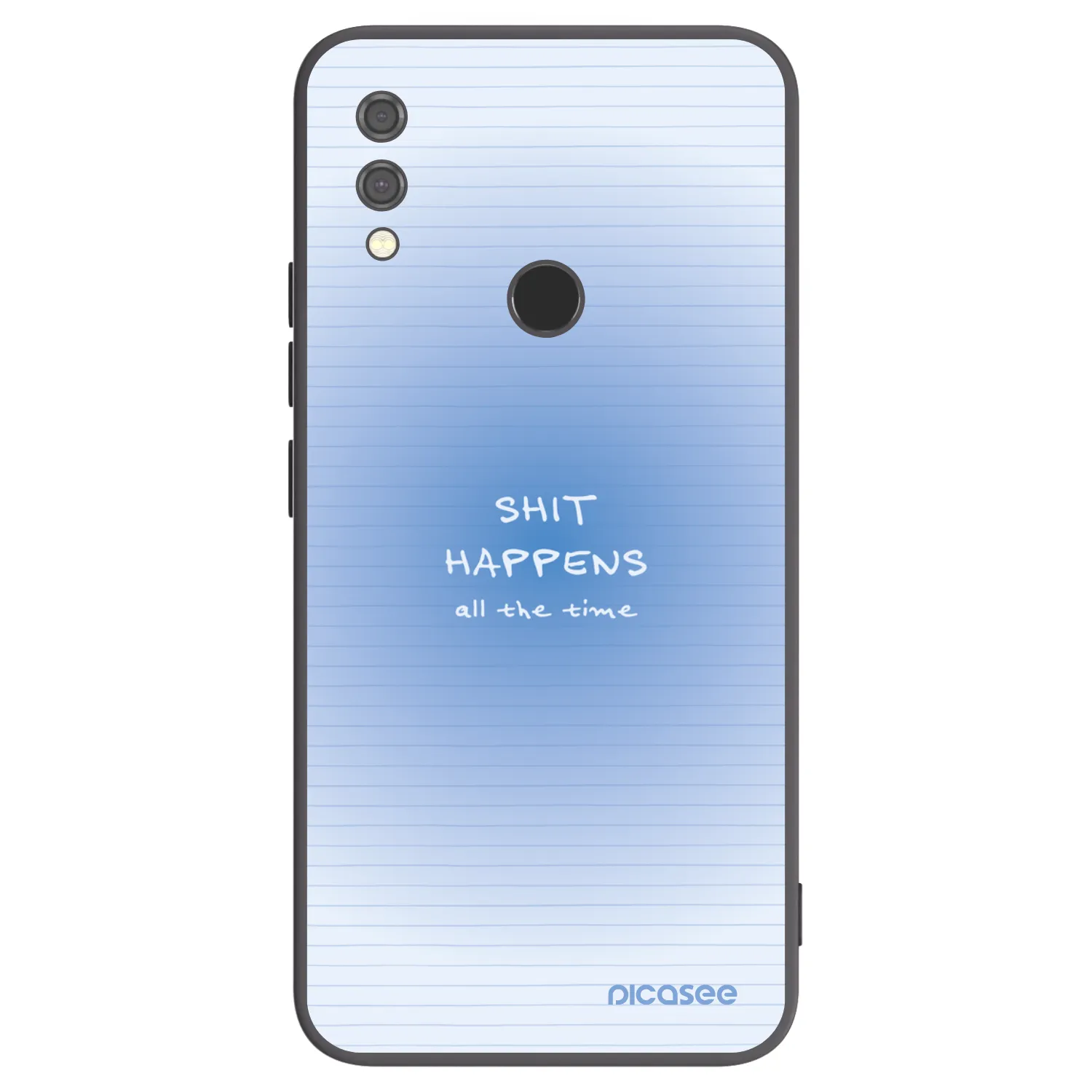 Picasee husă neagră din silicon pentru Xiaomi Redmi Note 7 - Oops Memo