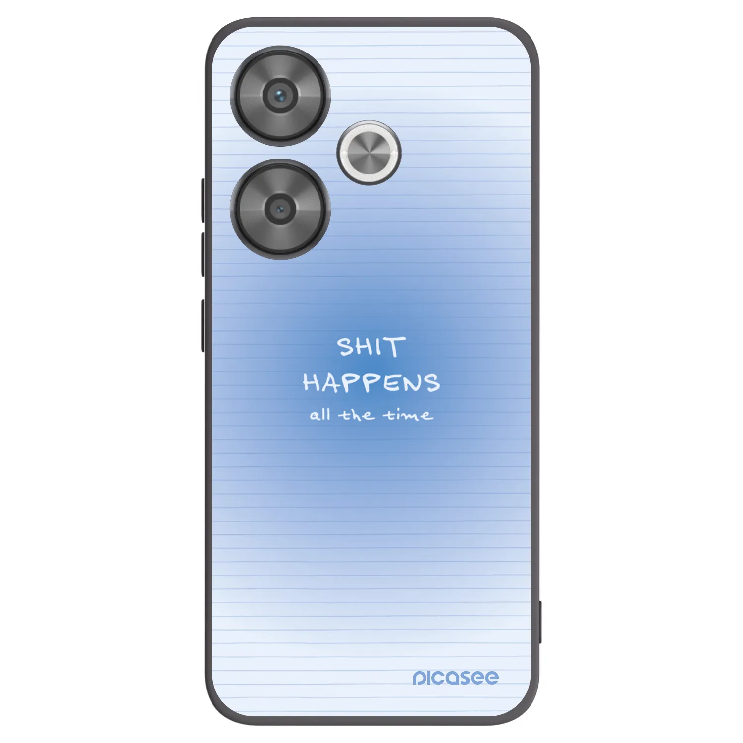 Picasee husă neagră din silicon pentru Xiaomi Poco F6 - Oops Memo