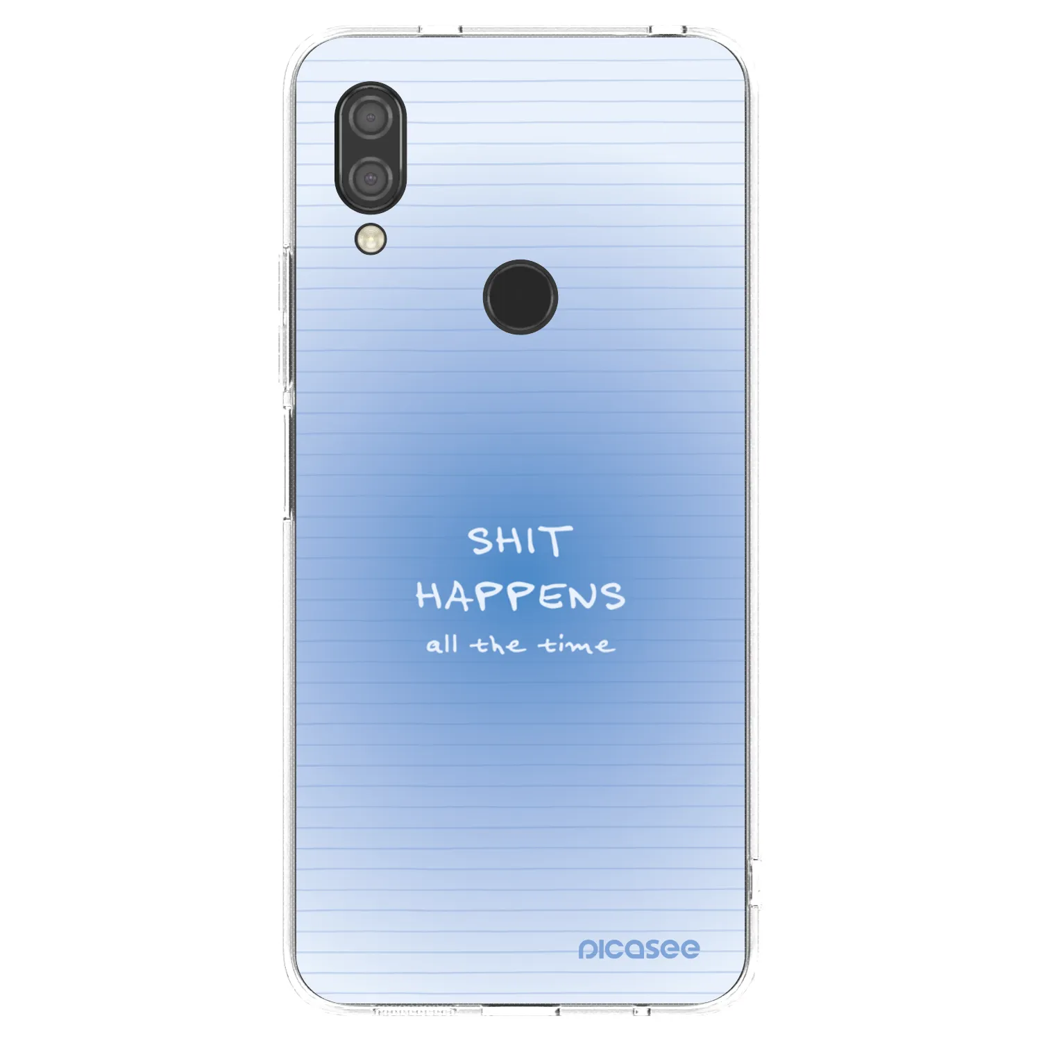 Picasee husă transparentă din silicon pentru Xiaomi Redmi 7 - Oops Memo