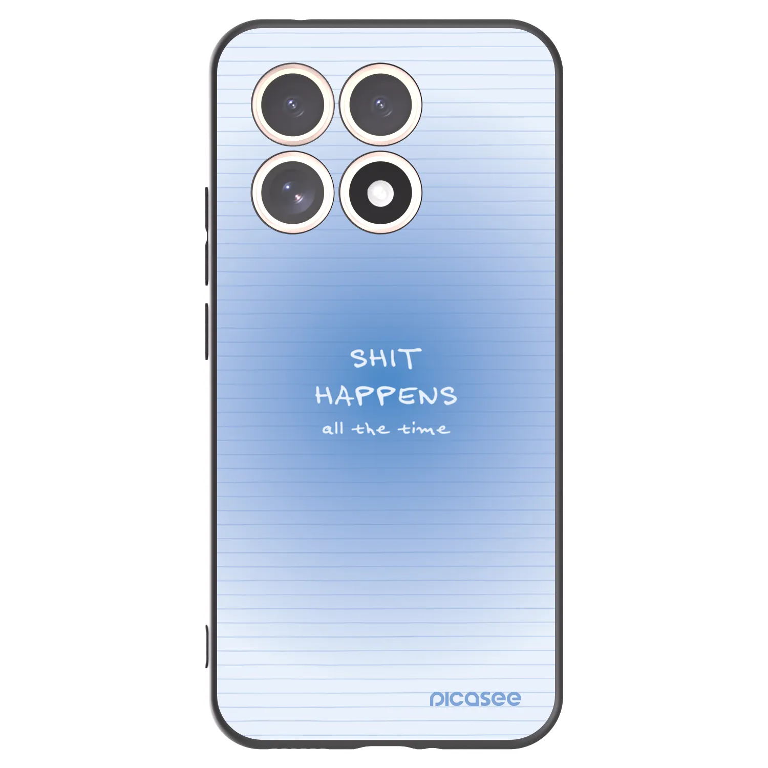 Picasee husă neagră din silicon pentru Xiaomi 15T - Oops Memo
