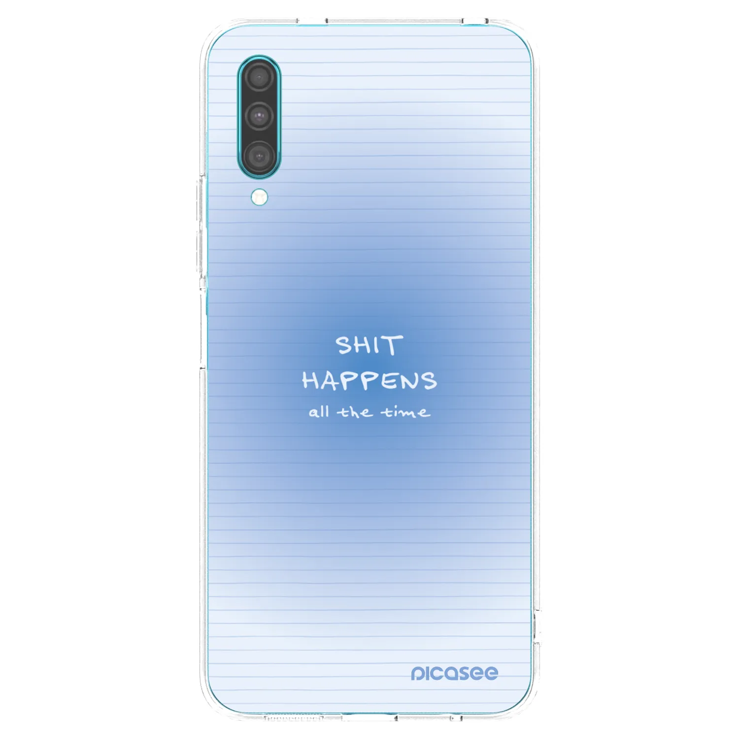 Picasee husă transparentă din silicon pentru Samsung Galaxy A30s A307F - Oops Memo