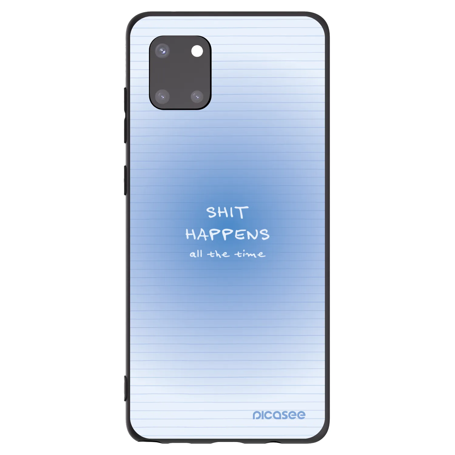 Picasee husă neagră din silicon pentru Samsung Galaxy Note 10 Lite N770F - Oops Memo