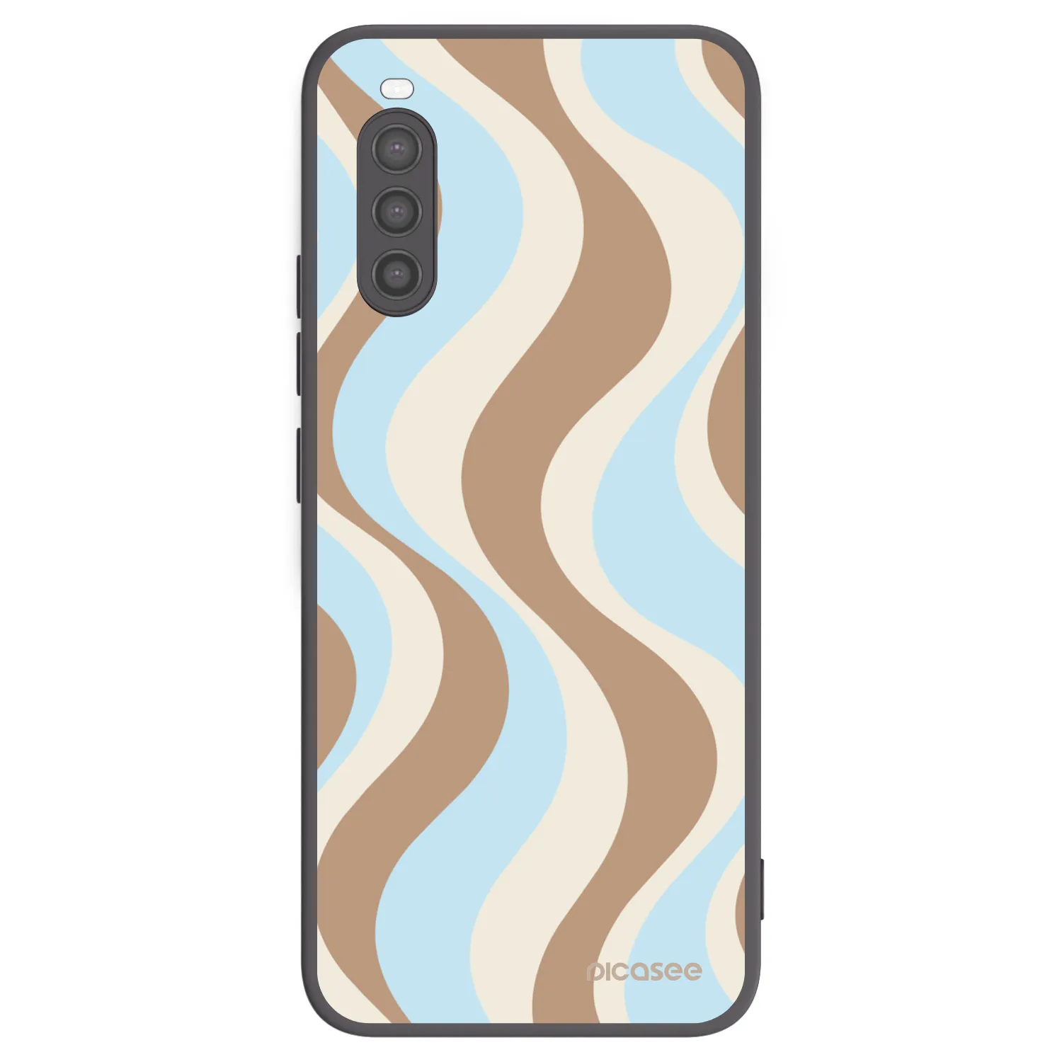 Picasee husă neagră din silicon pentru Sony Xperia 10 II - Abanico Days