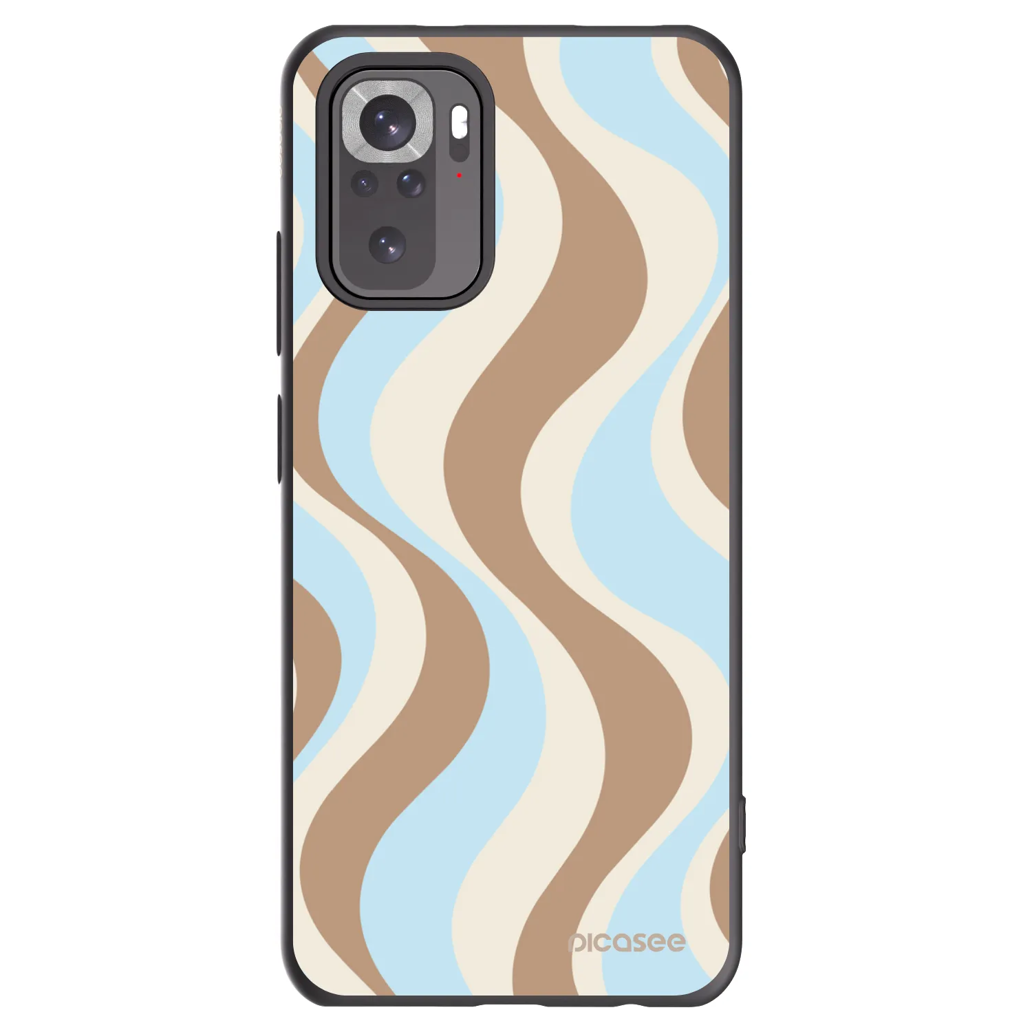 Picasee husă neagră din silicon pentru Xiaomi Redmi Note 10 - Abanico Days