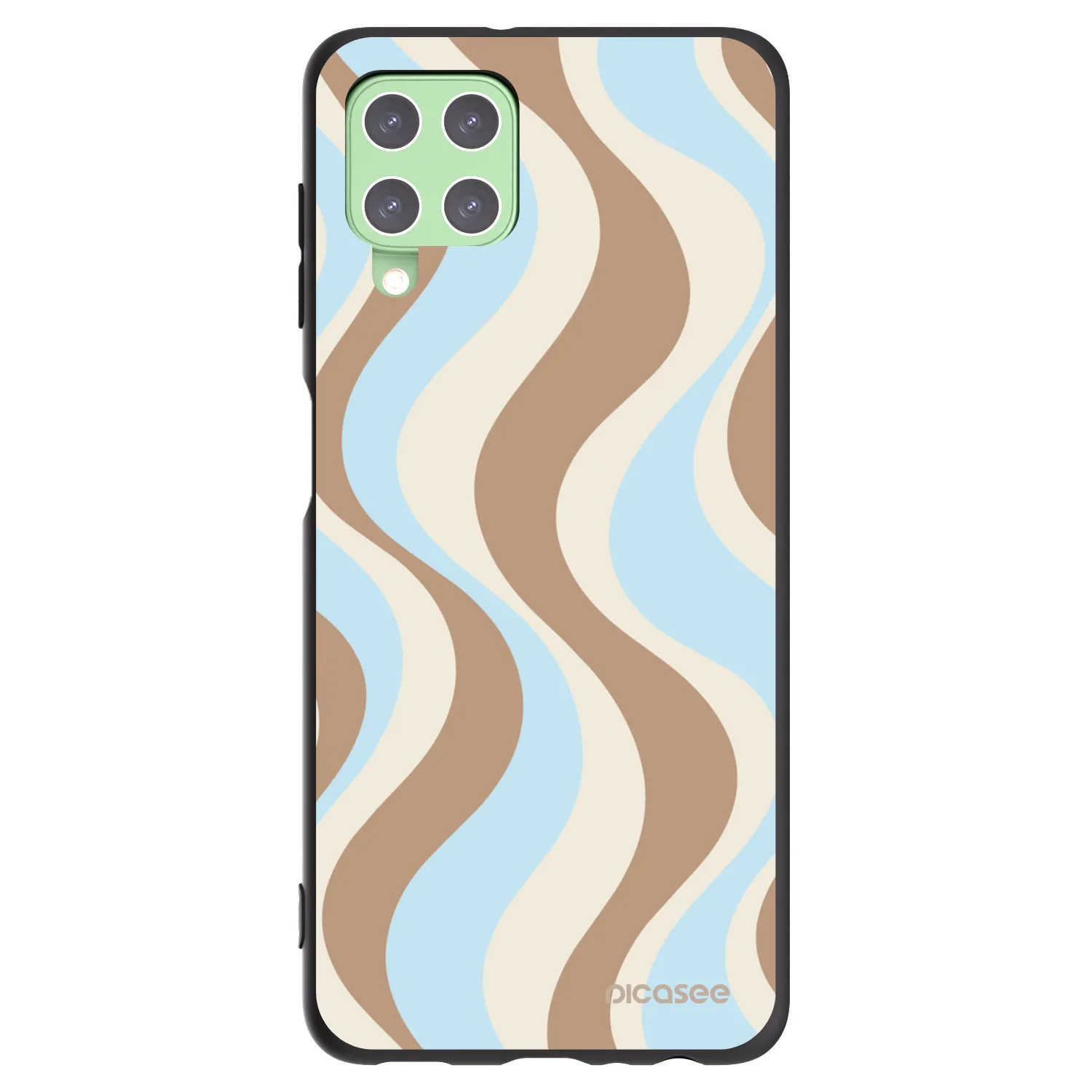 Picasee husă neagră din silicon pentru Samsung Galaxy A22 A225F 4G - Abanico Days