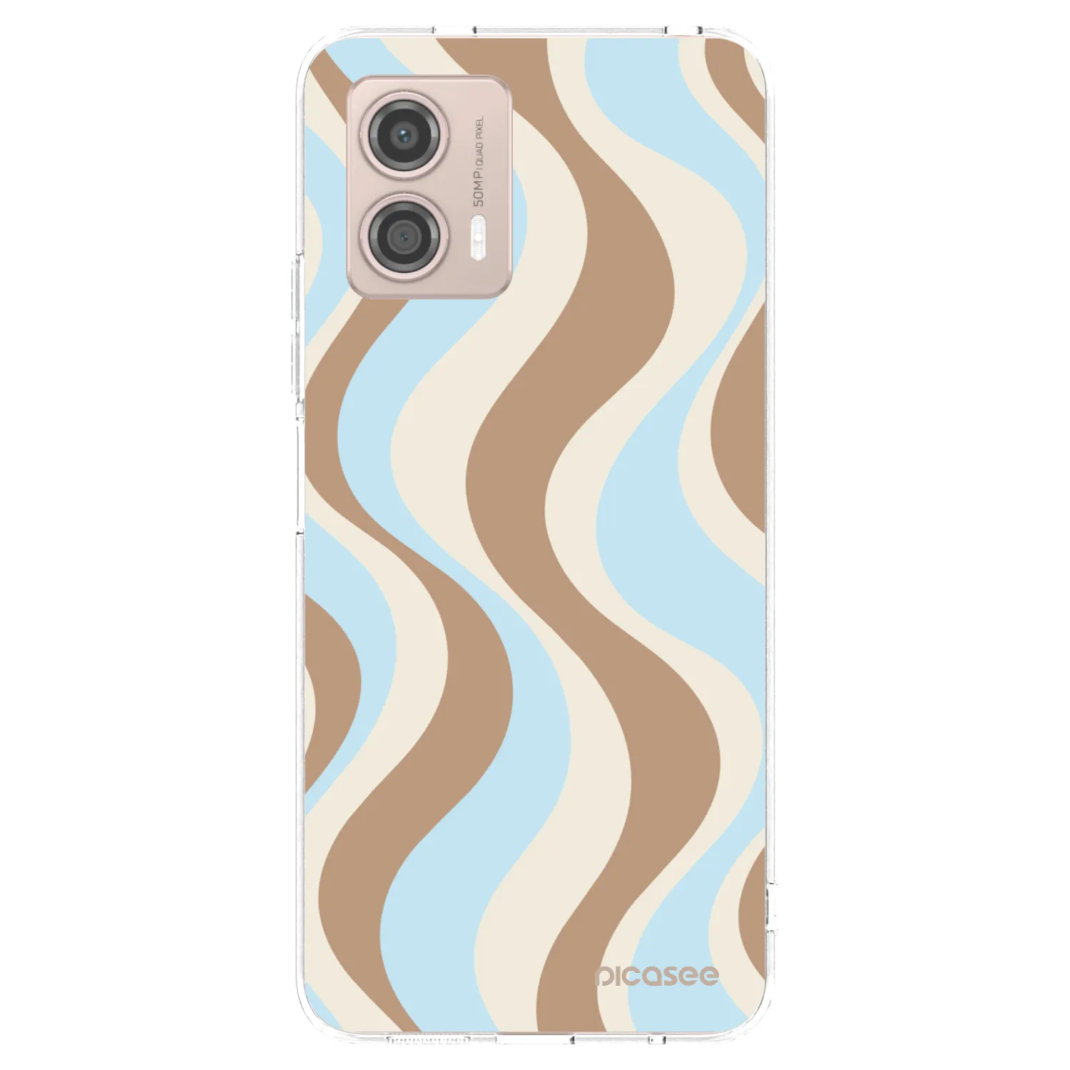 Picasee husă transparentă din silicon pentru Motorola Moto G53 5G - Abanico Days