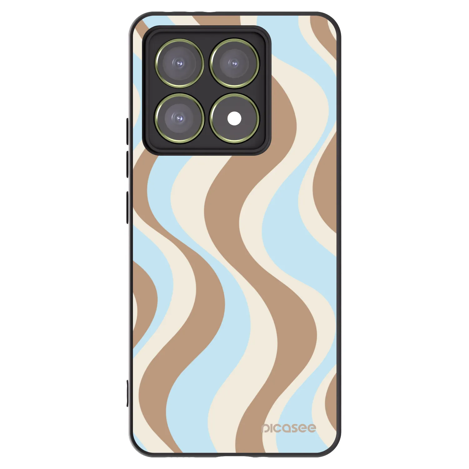 Picasee husă neagră din silicon pentru Xiaomi 14T - Abanico Days