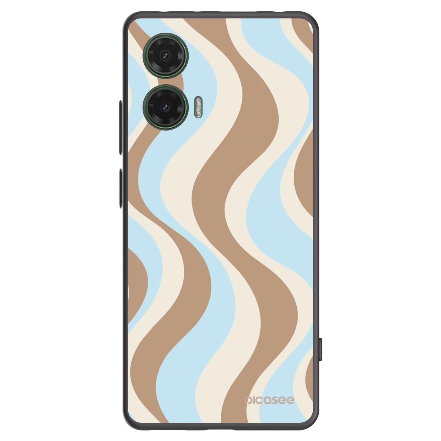 Picasee husă neagră din silicon pentru Motorola Moto G35 5G - Abanico Days