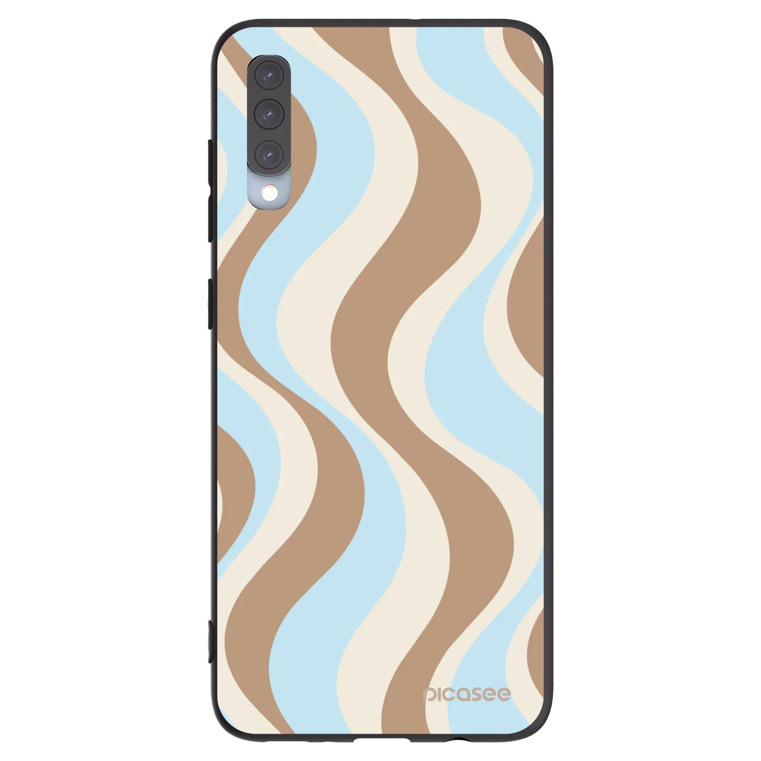 Picasee husă neagră din silicon pentru Samsung Galaxy A70 A705F - Abanico Days