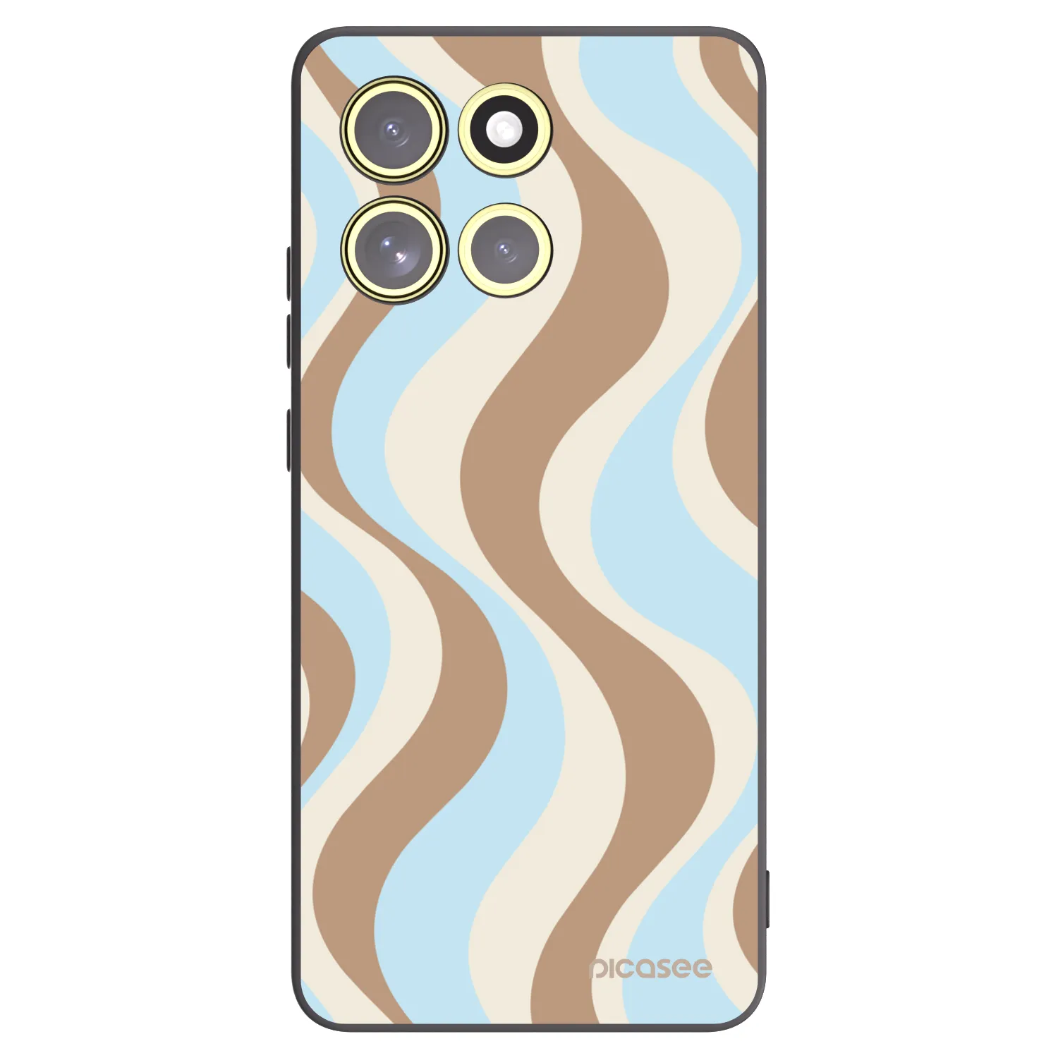 Picasee husă neagră din silicon pentru Motorola Moto G86 5G - Abanico Days