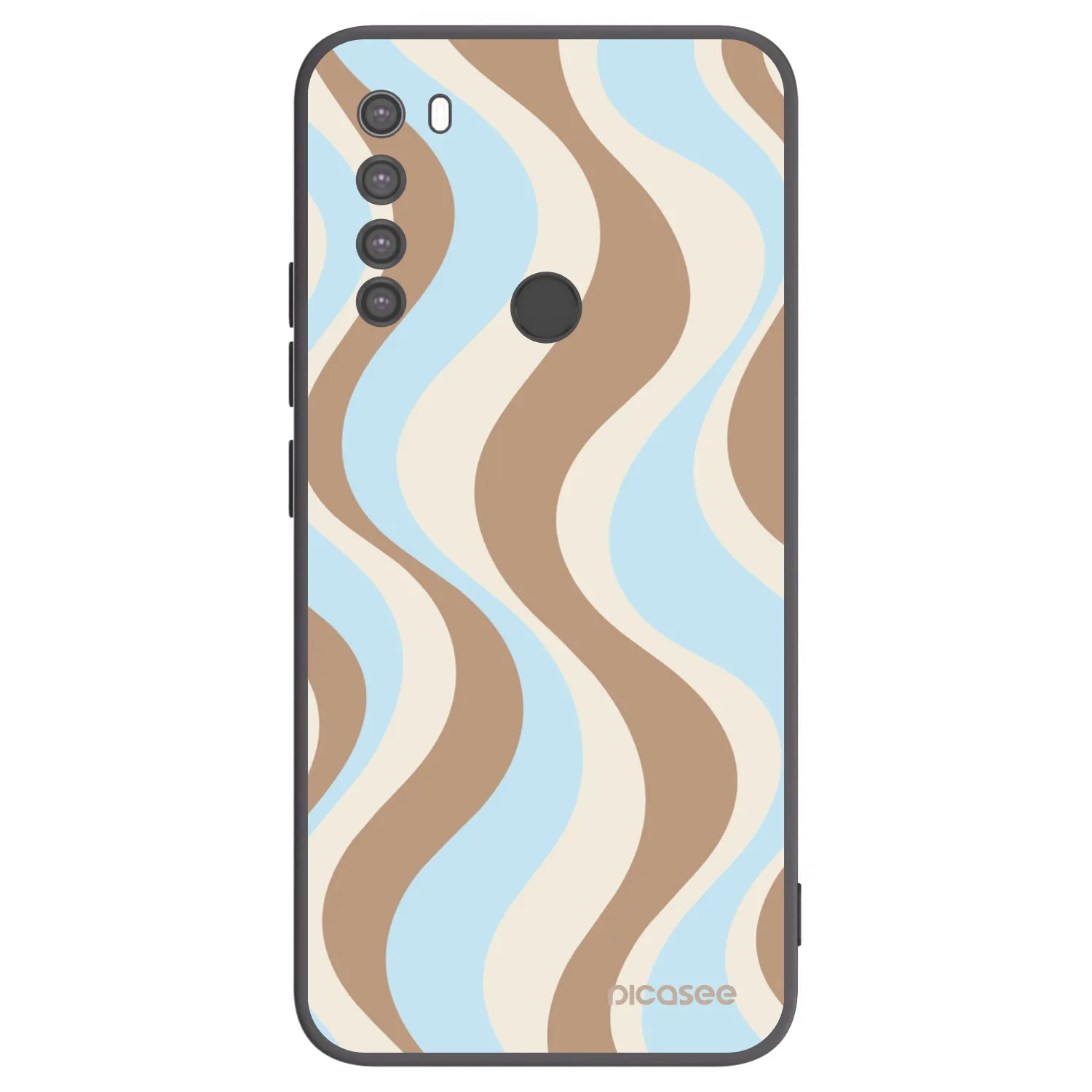 Picasee husă neagră din silicon pentru Xiaomi Redmi Note 8 - Abanico Days